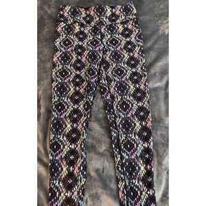Victoria's Secret X  Colorful Compression Leggings Womens Size Large Activewear